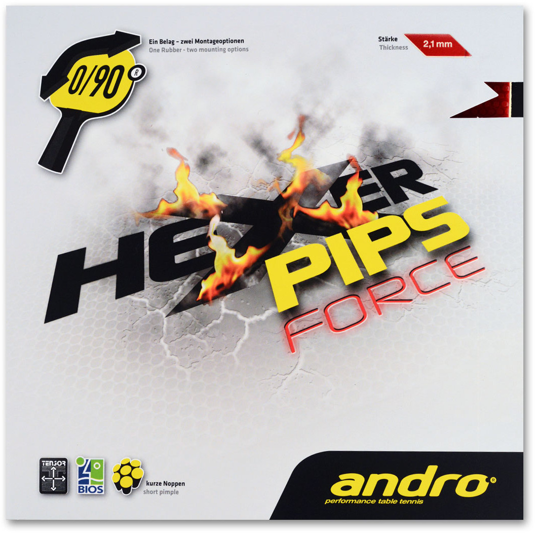 Andro Hexer Pips Force