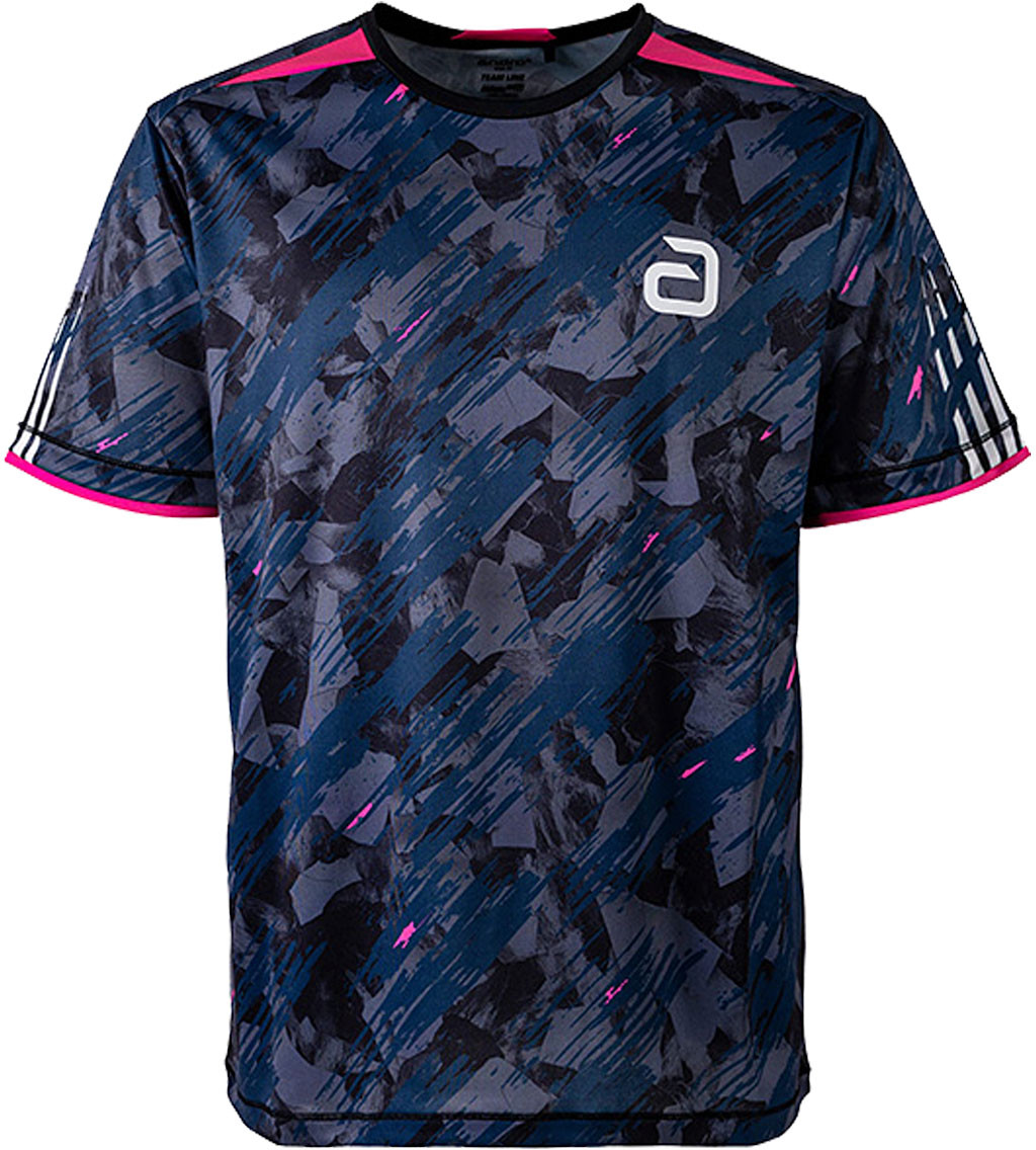 Andro Tatio T-Shirt - Black/Pink