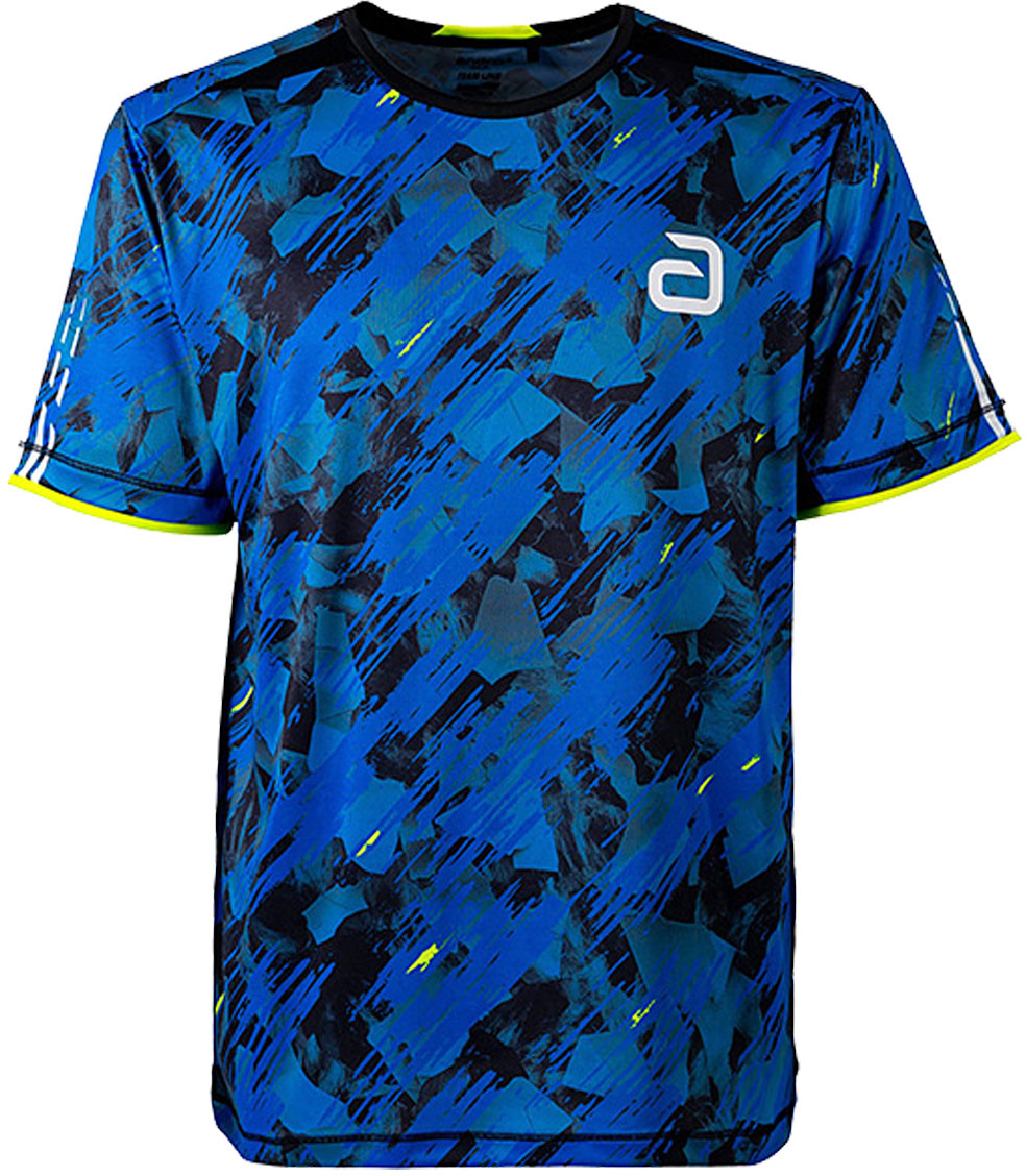 Andro Tatio T-Shirt - Blue/Yellow