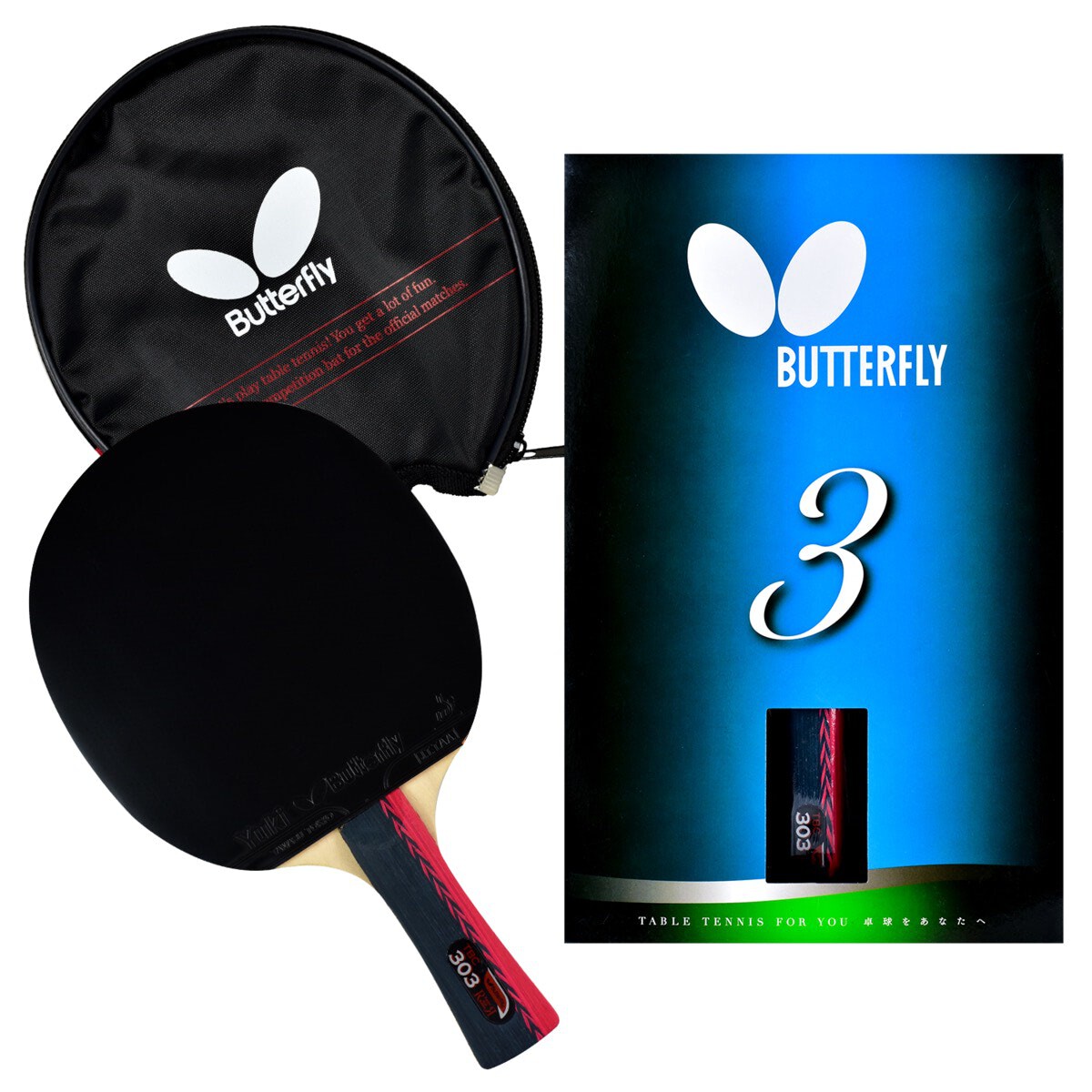 Butterfly Bty 303 FL Racket Set