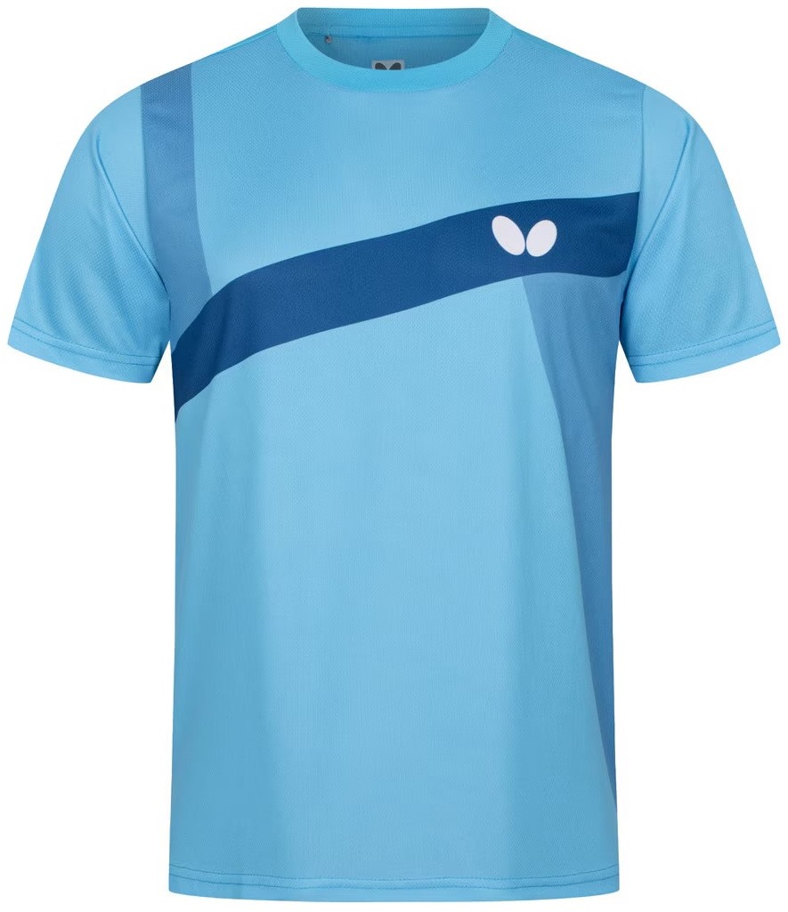 Butterfly Abiko Shirt - Sky Blue