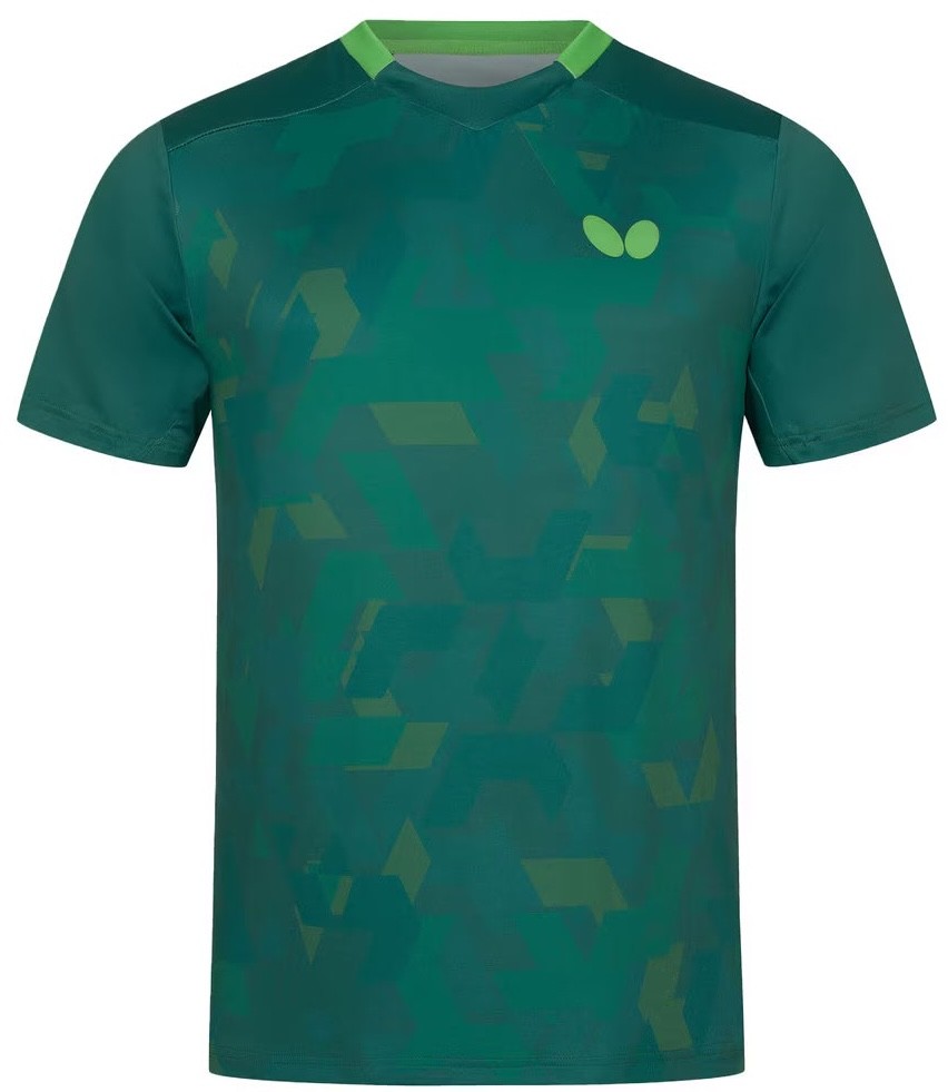 Butterfly Ageo Shirt - Jade Green