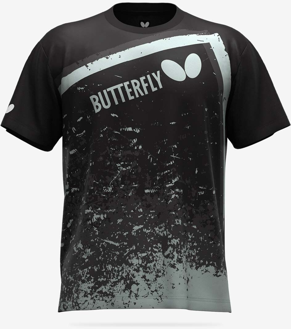Butterfly Blinka T-Shirt - Black/Grey