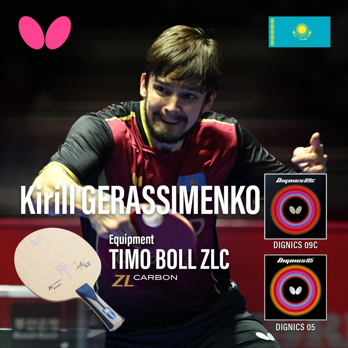 Butterfly Timo Boll ZLC Proline w/Dignics 09C and Dignics 05