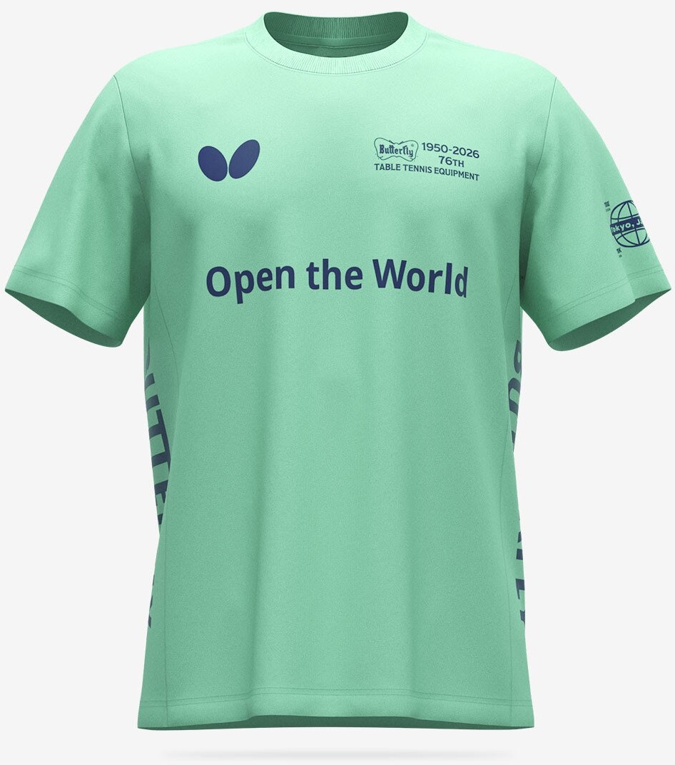 Butterfly Celsard T-Shirt - Mint-Green