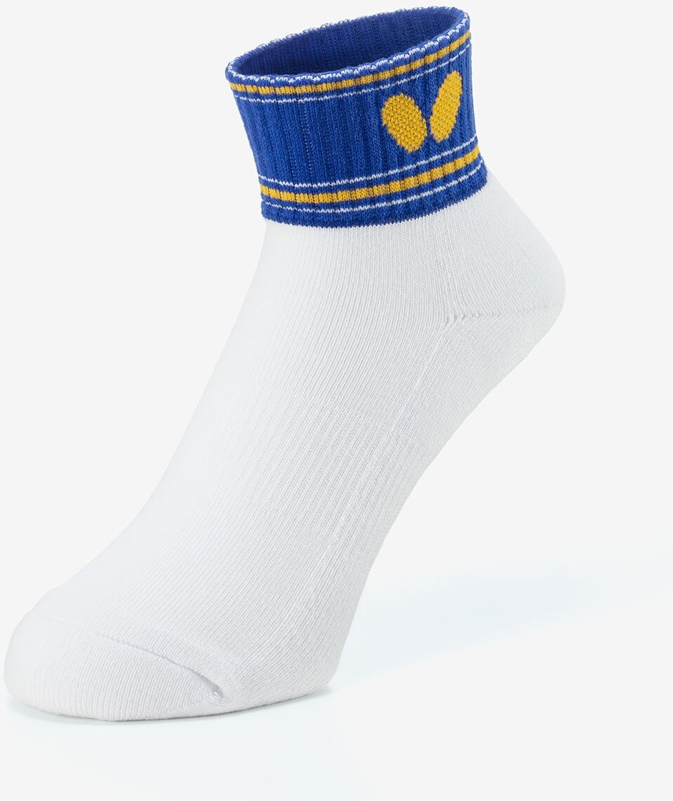 Butterfly Clyde Socks - Royal Blue