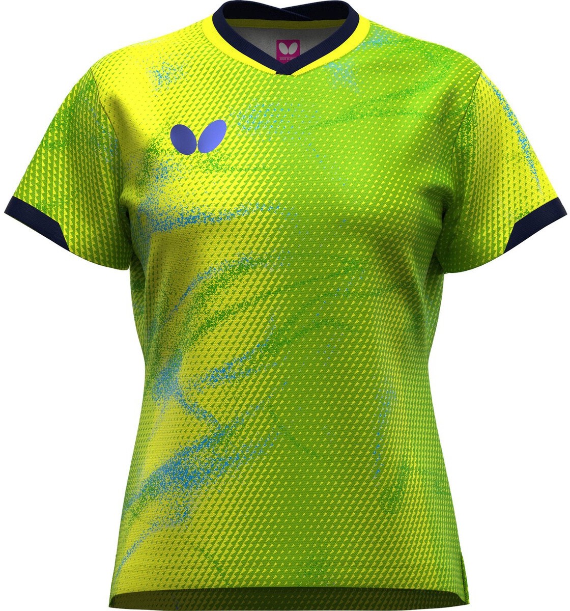 Butterfly Elistar12 Lady Shirt - Lime Green