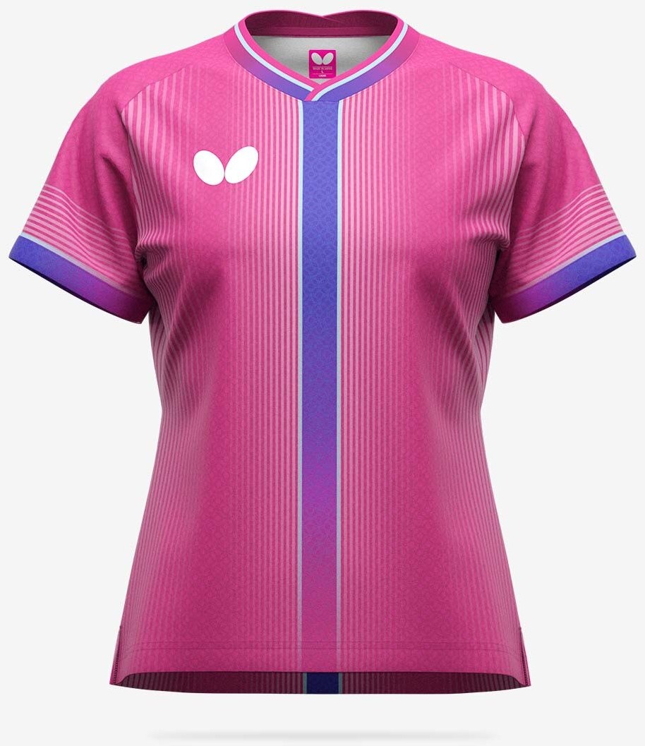 Butterfly Elistar13 Lady Shirt - Rose