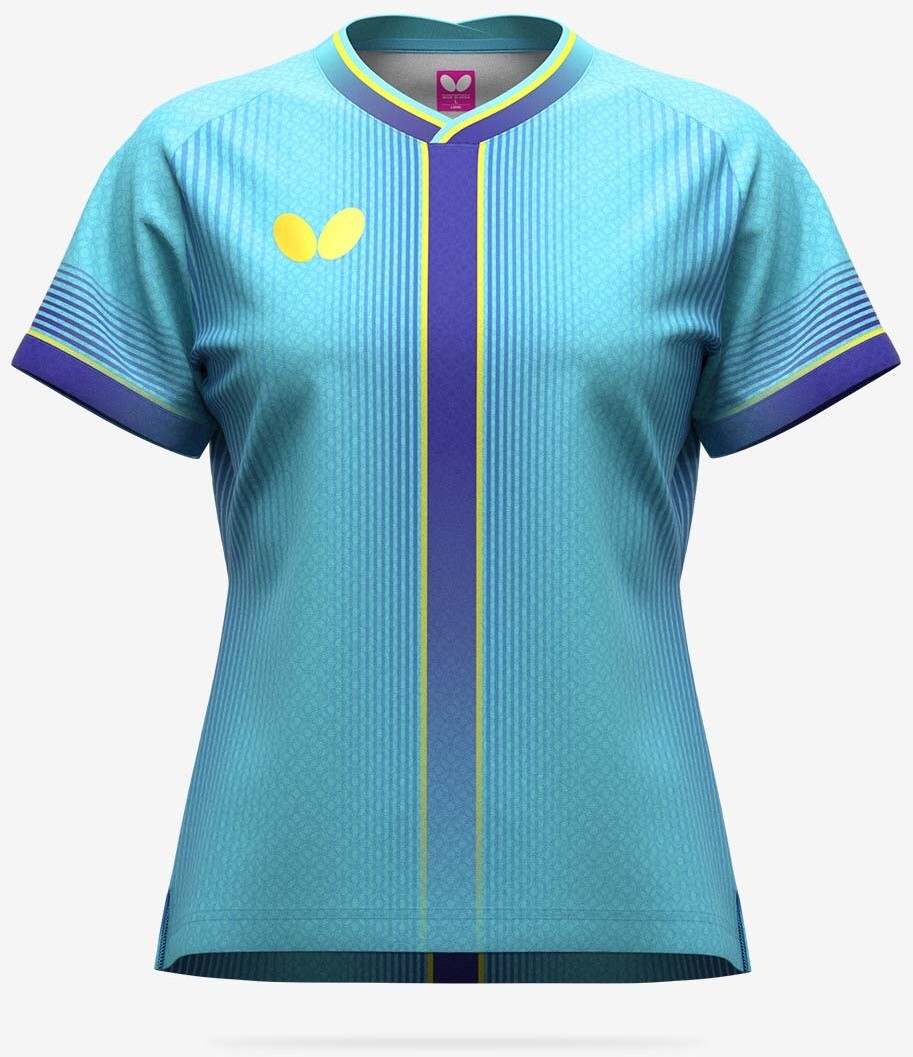 Butterfly Elistar13 Lady Shirt - Sky-Blue