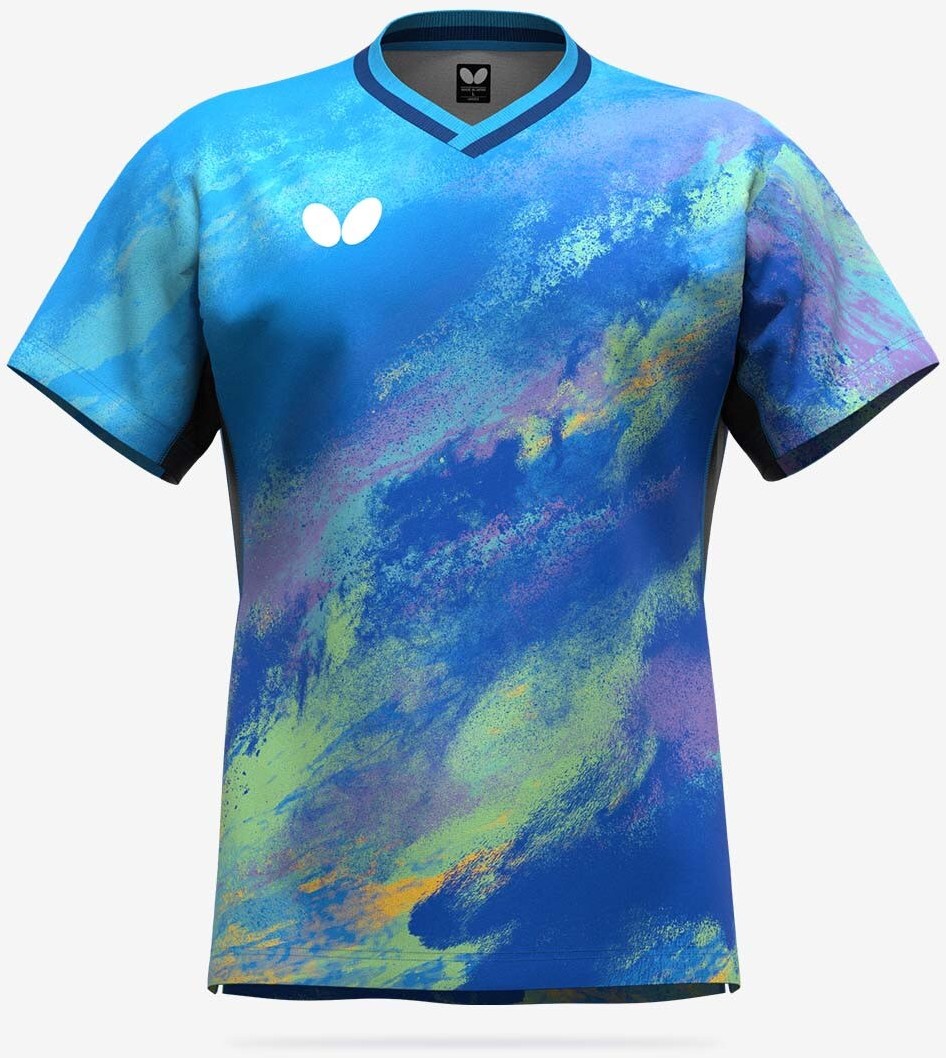 Butterfly Eufinia Shirt - Sky-Blue