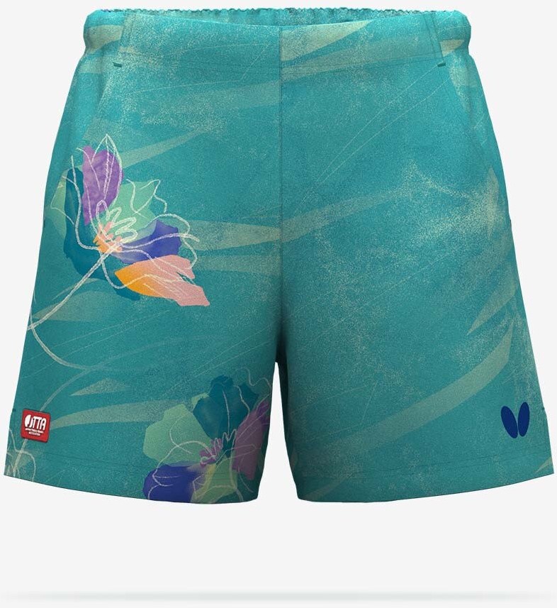 Butterfly Haruneo Lady Shorts - Turquoise-Blue