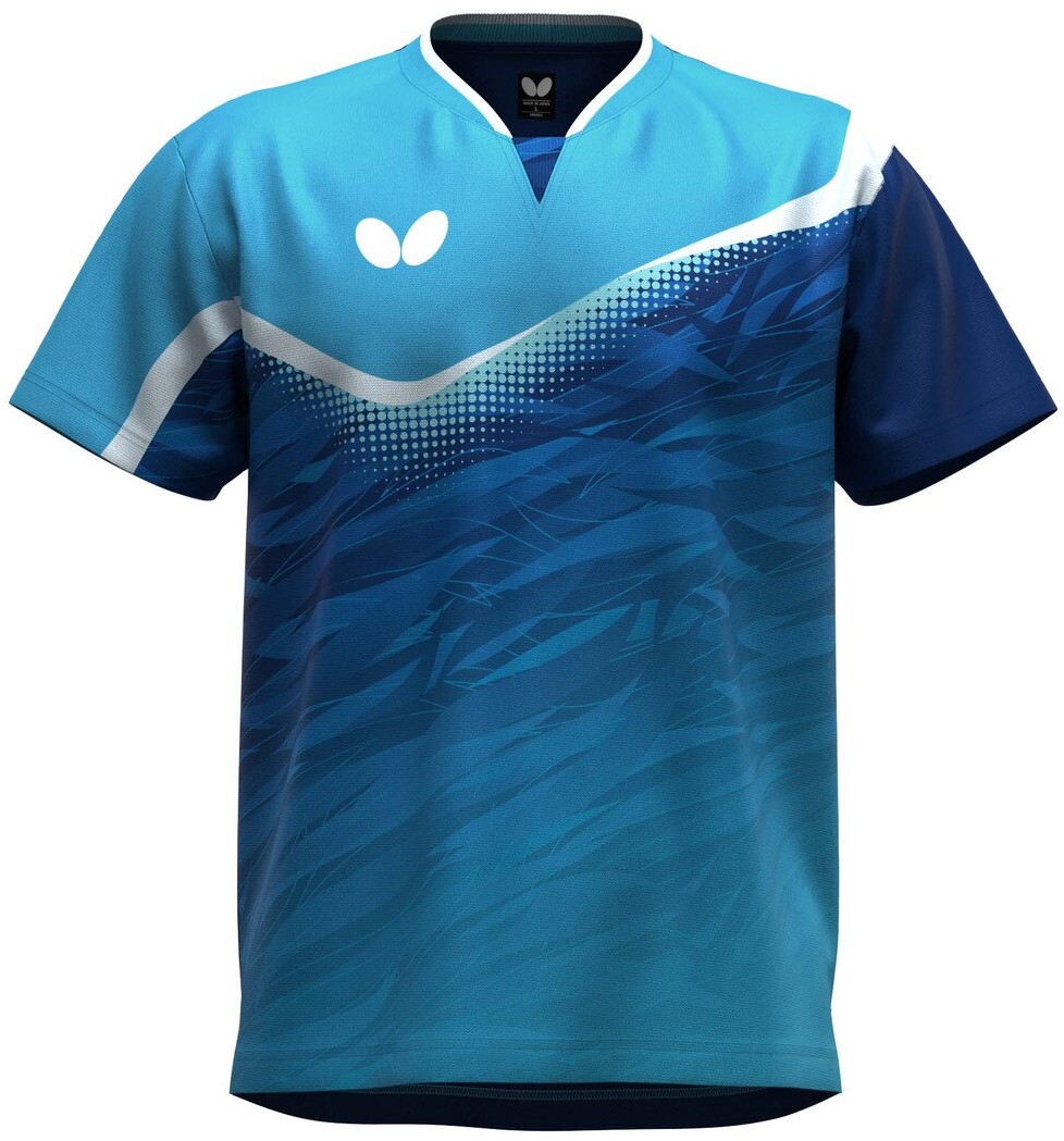 Butterfly Laulie Shirt - Sky-Blue