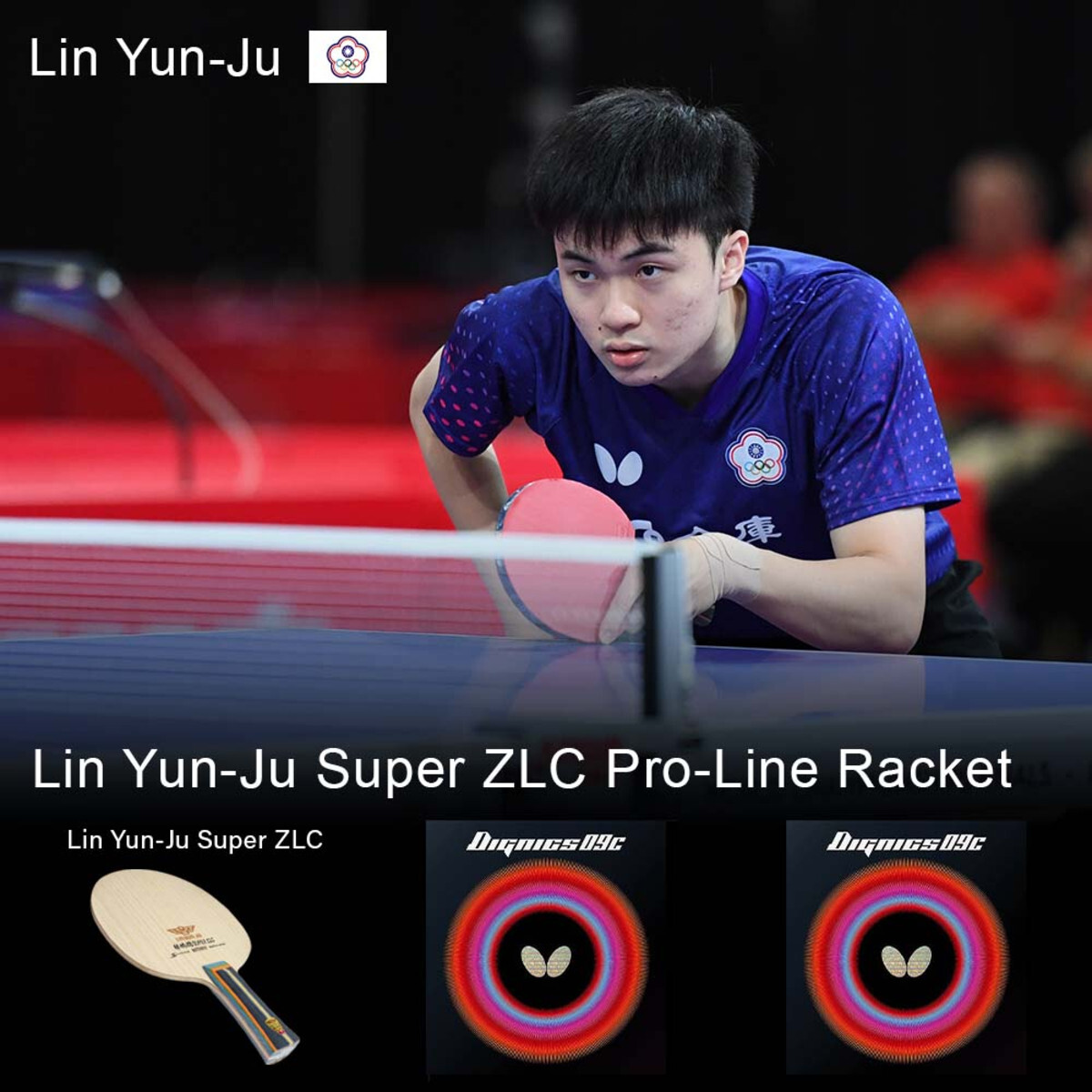 Butterfly Lin Yun-Ju Super ZLC Proline w/Dignics 09C