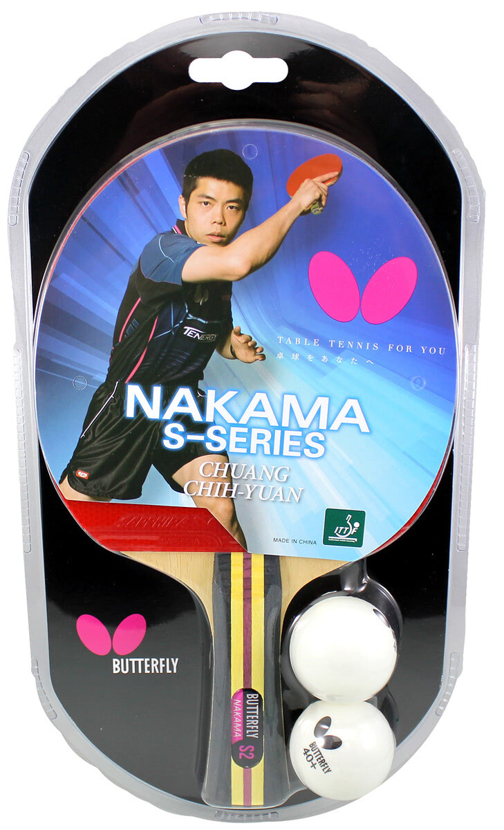 Butterfly Nakama S-2 w/2 Balls