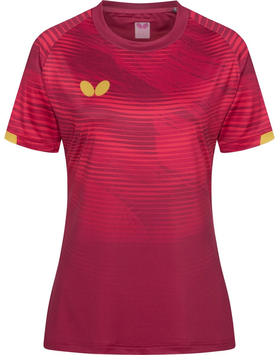 Butterfly Puro Lady Shirt - Red