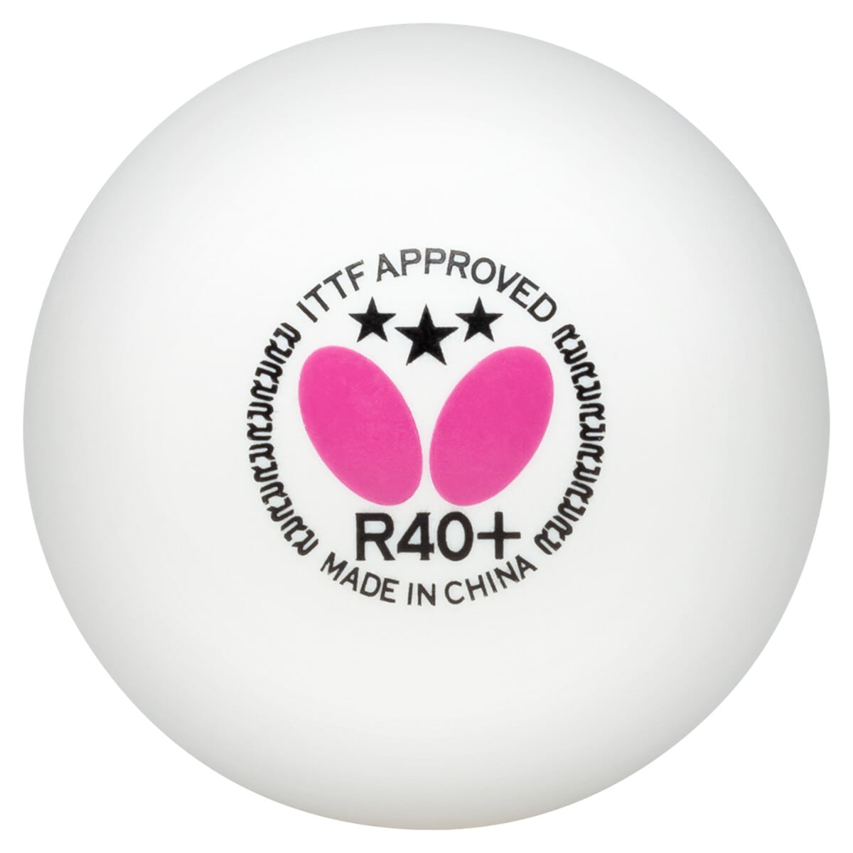 Butterfly 3-Star Ball R40+ - Pack of 3