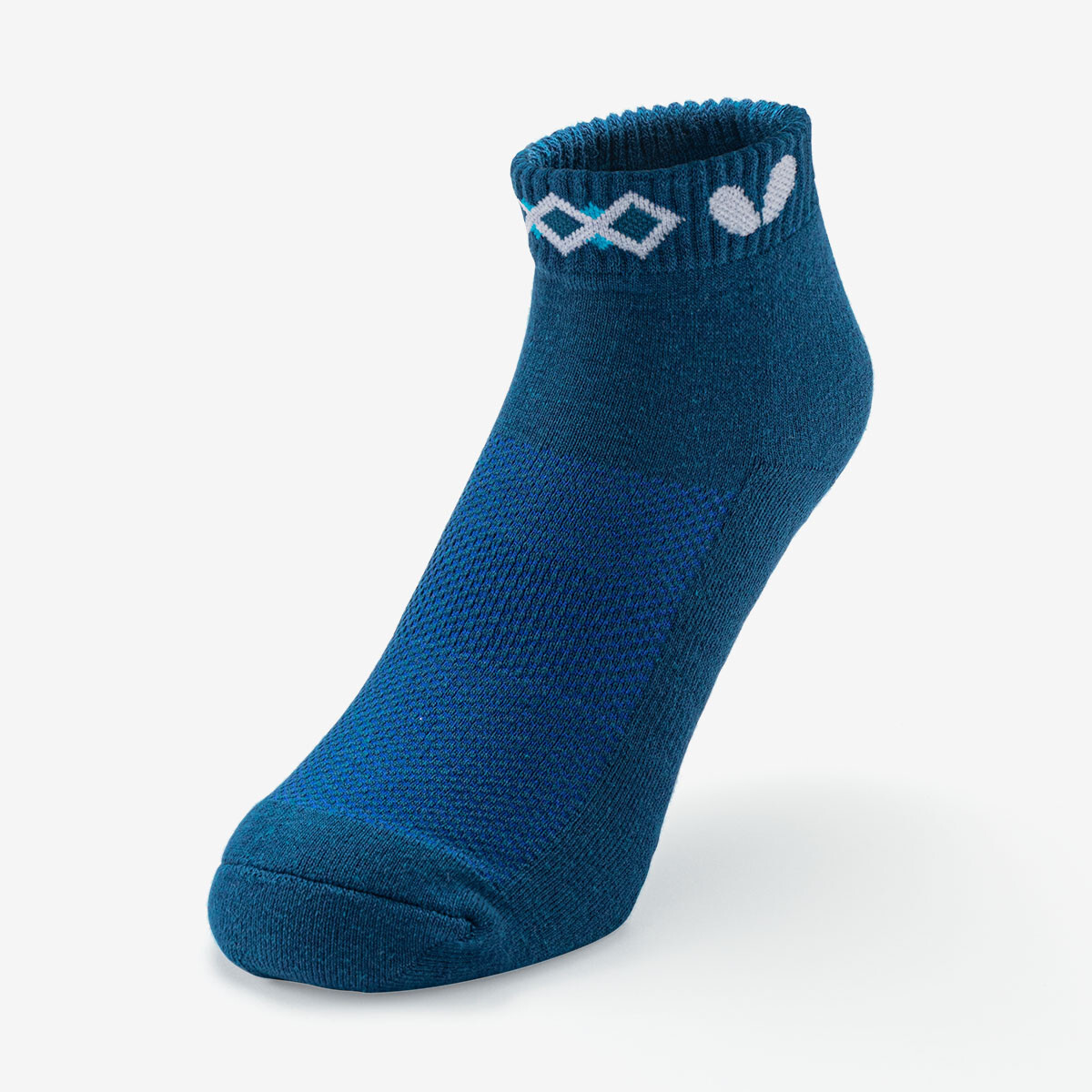 Butterfly Stela Socks - Marine Blue