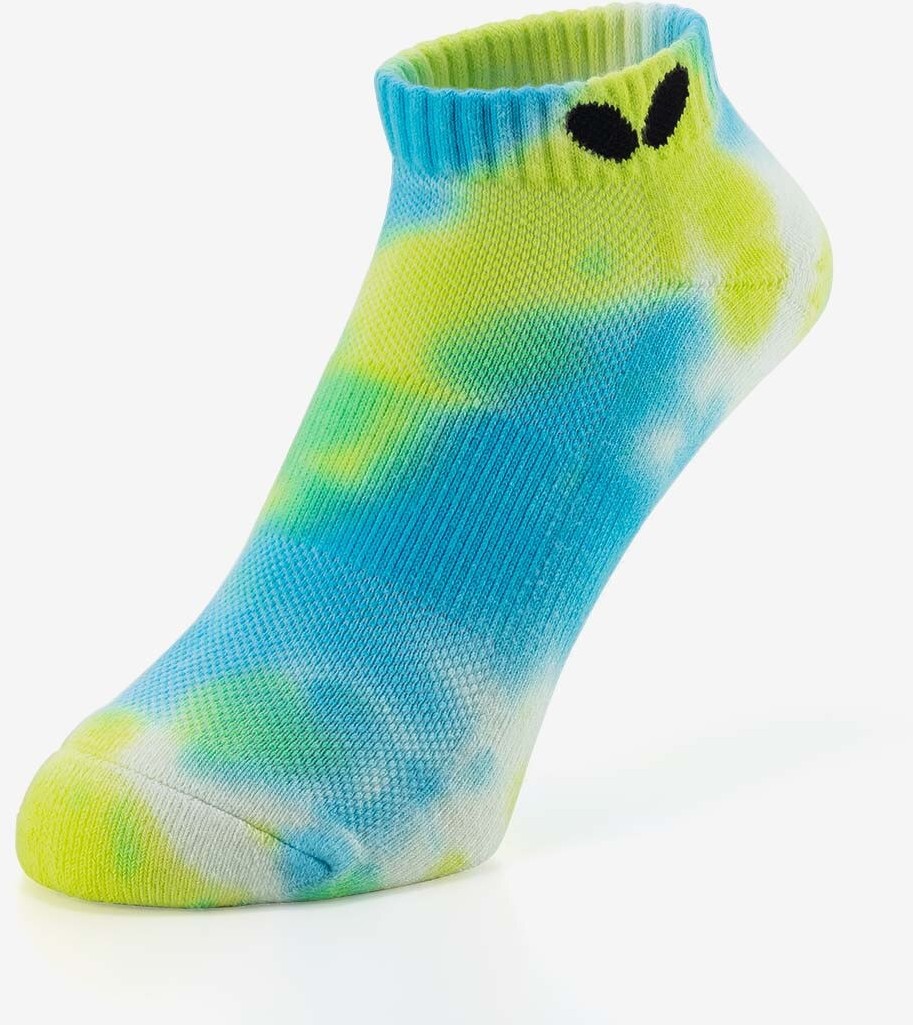 Butterfly Taidarin Socks - Lime-Sky