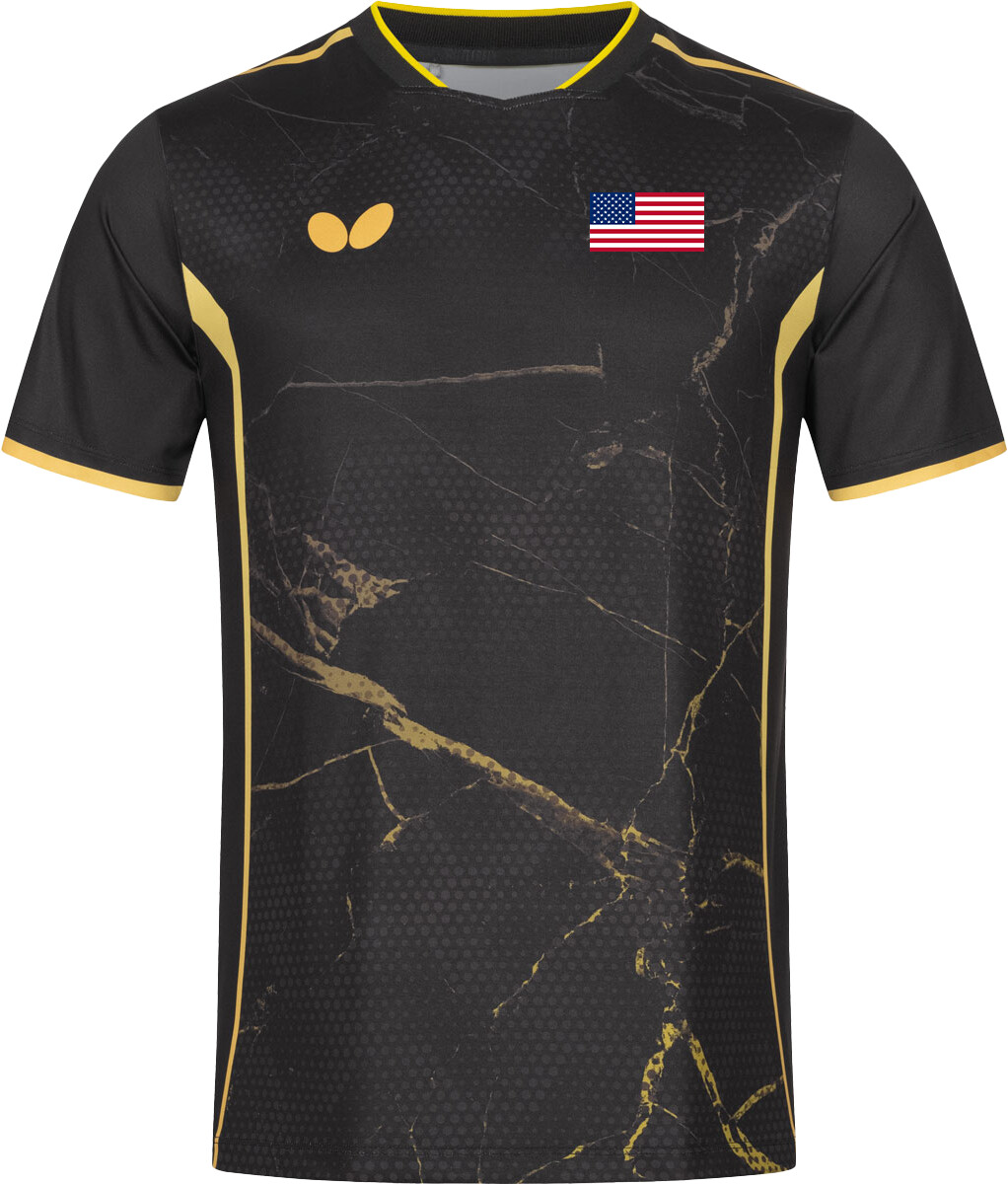 Butterfly USA Team 24 Shirt - Black
