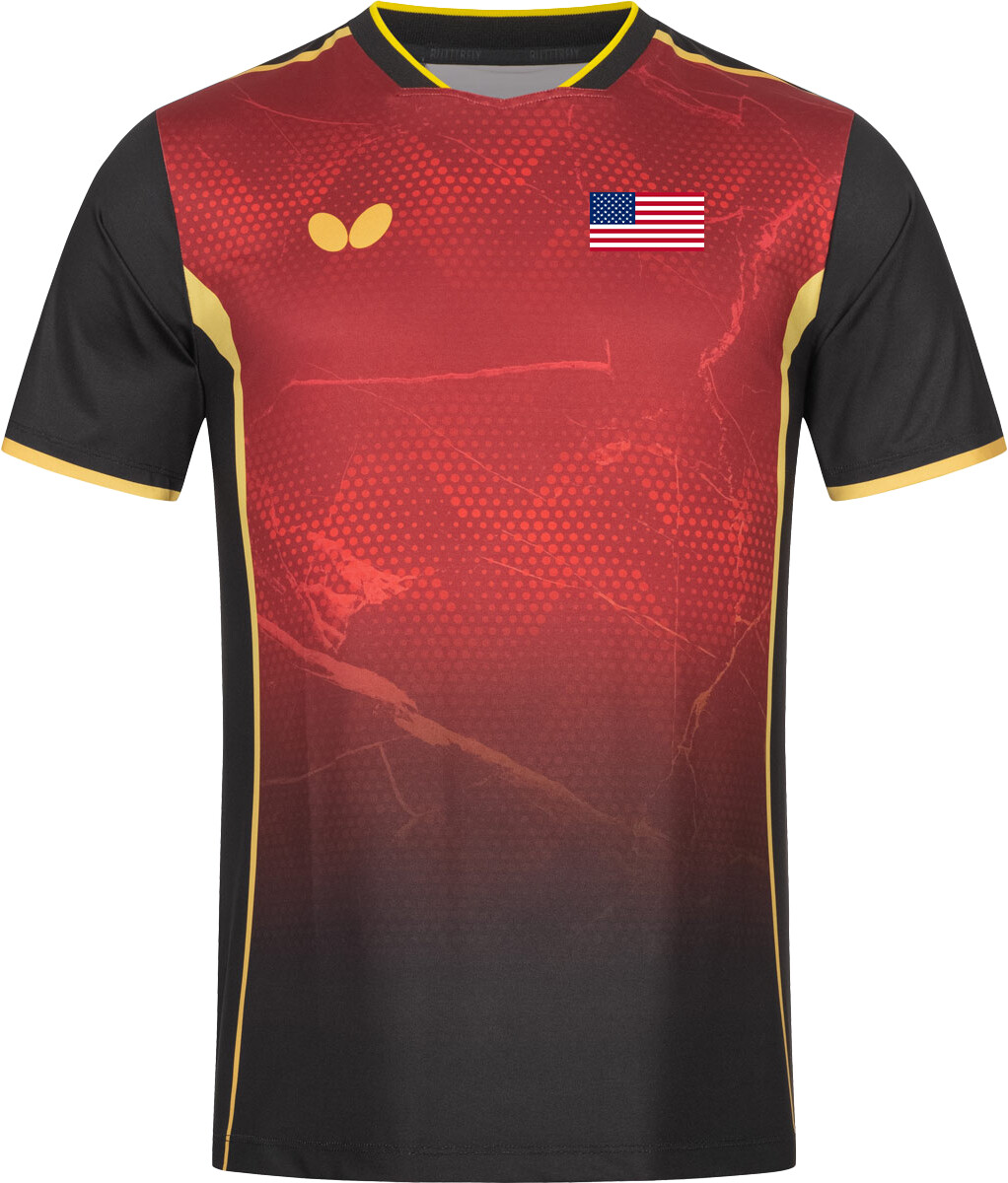 Butterfly USA Team 24 Shirt - Red