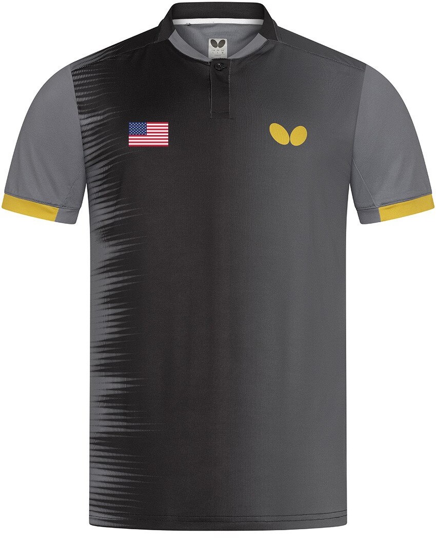Butterfly USA Team Shirt 26 - Black