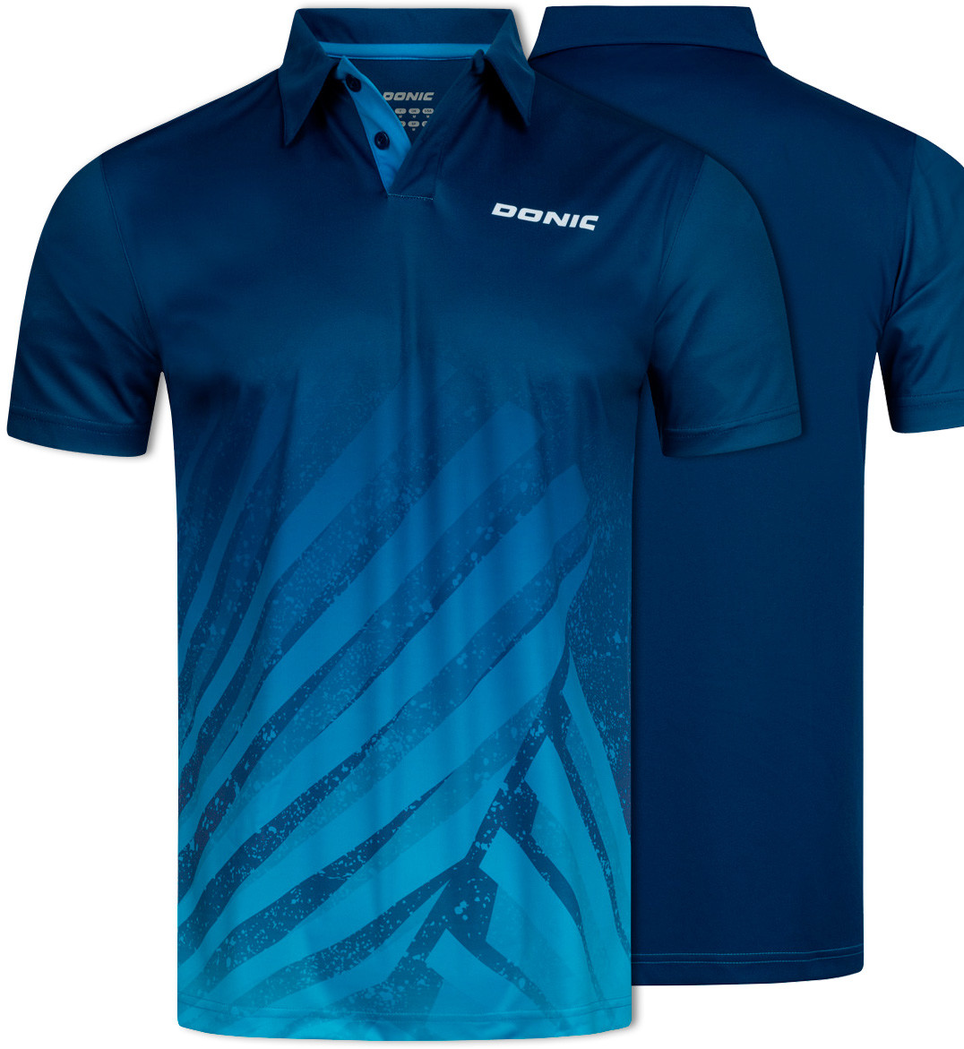 Donic Flow Polo Shirt - Blue