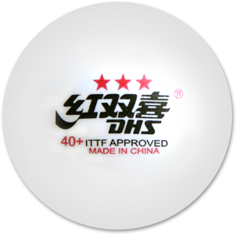 DHS 3-Star 40+ Balls - Pack of 12