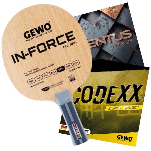 GEWO In Force Arc OFF- w/Codexx Superselect Pro 53 and Inventus XT Pro 47.5