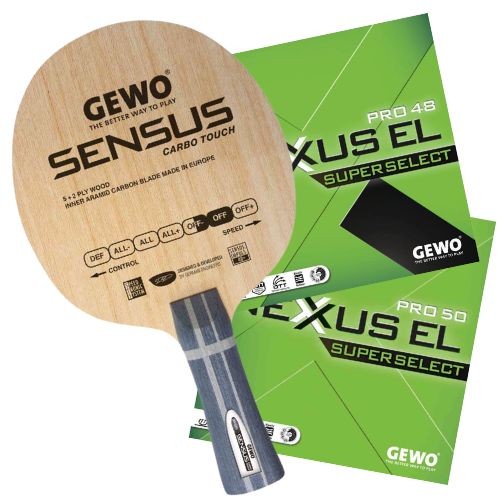 GEWO Sensus Carbo Touch w/Nexxus EL Pro Super Select 50 and 48