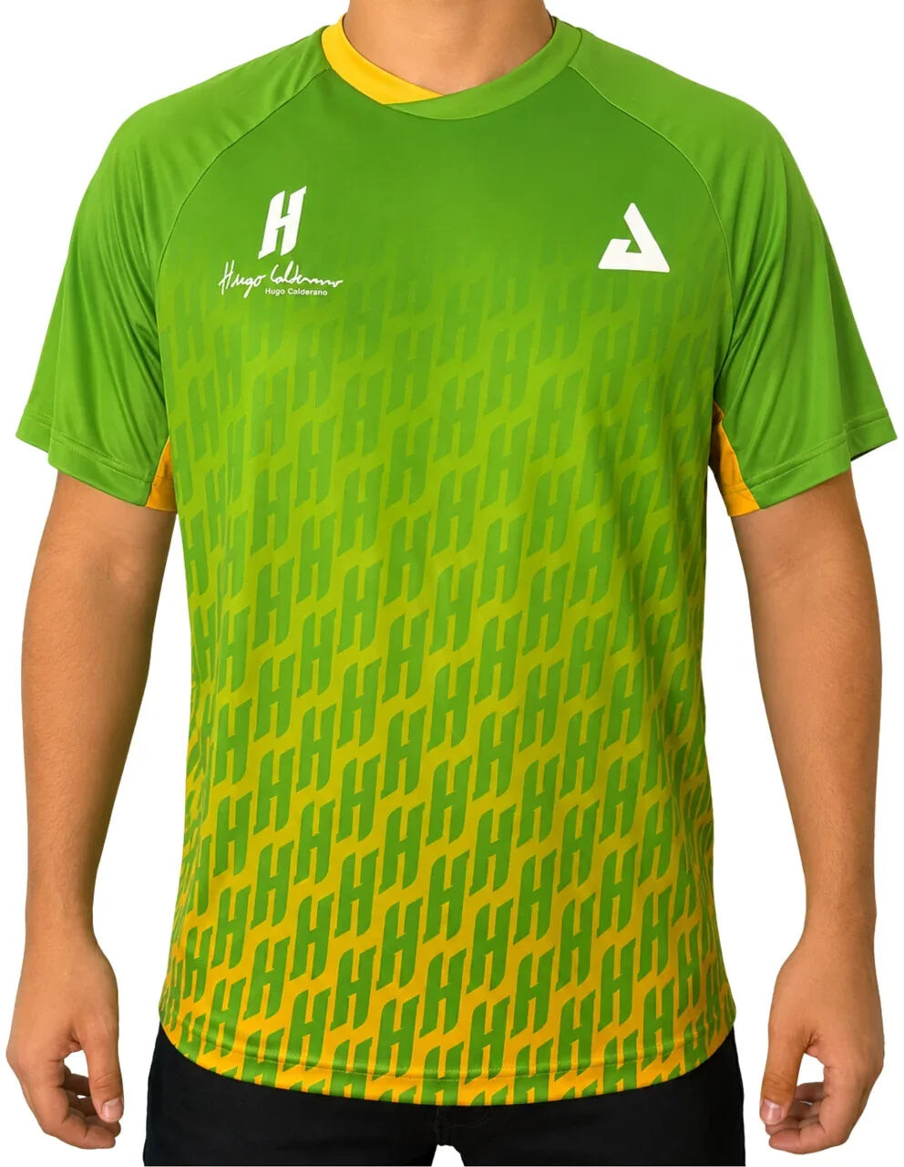 JOOLA Hugo Calderano Monogram Crossover Raglan Shirt - Tropical Glow