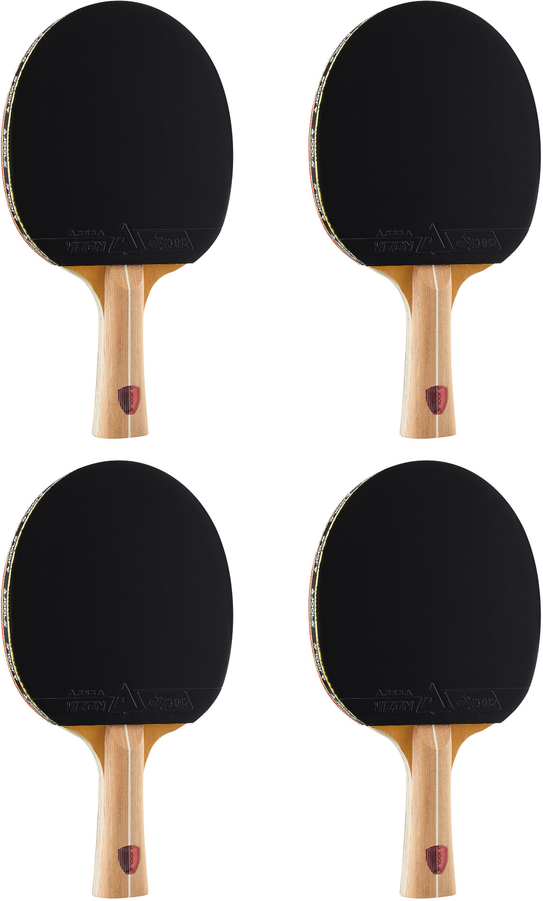 JOOLA Omega Control Racket - Set of 4