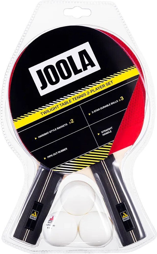 JOOLA Twilight 2-Player Table Tennis Set