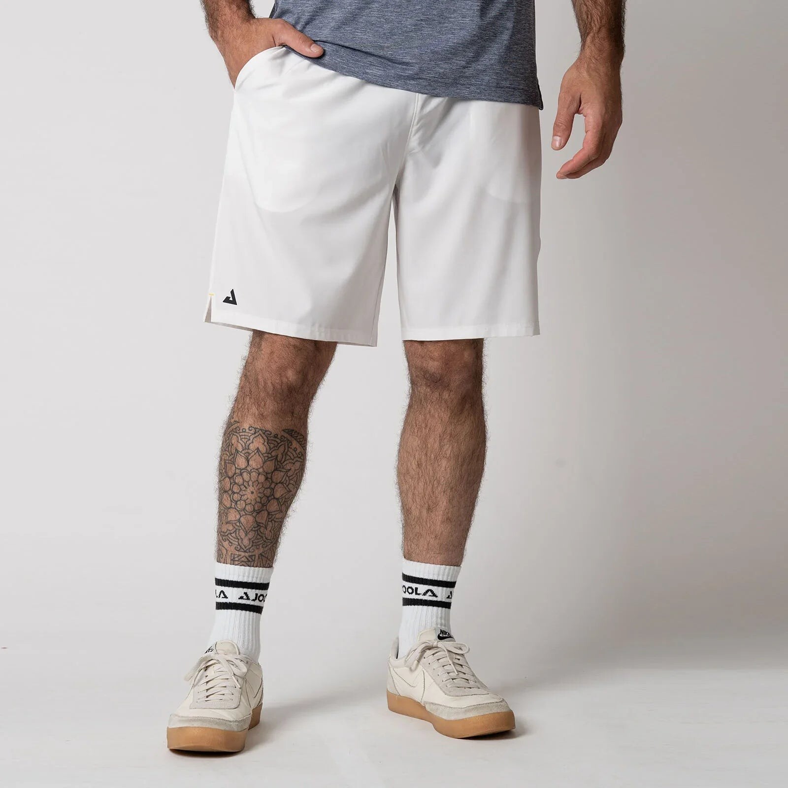 JOOLA 9-Inch Woven Shorts - White