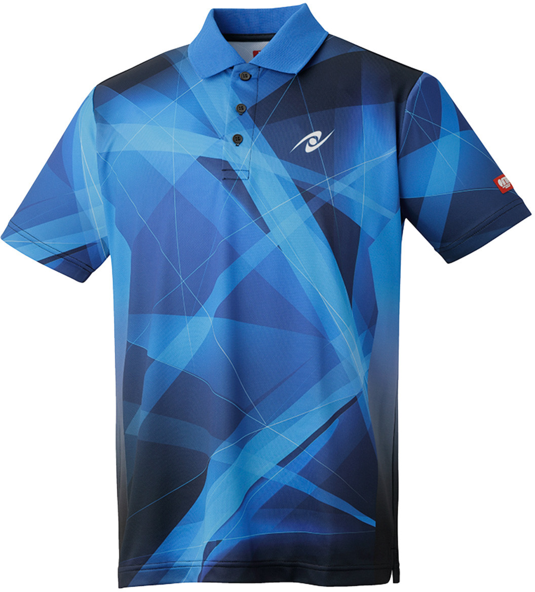 Nittaku Breckle Polo Shirt - Blue