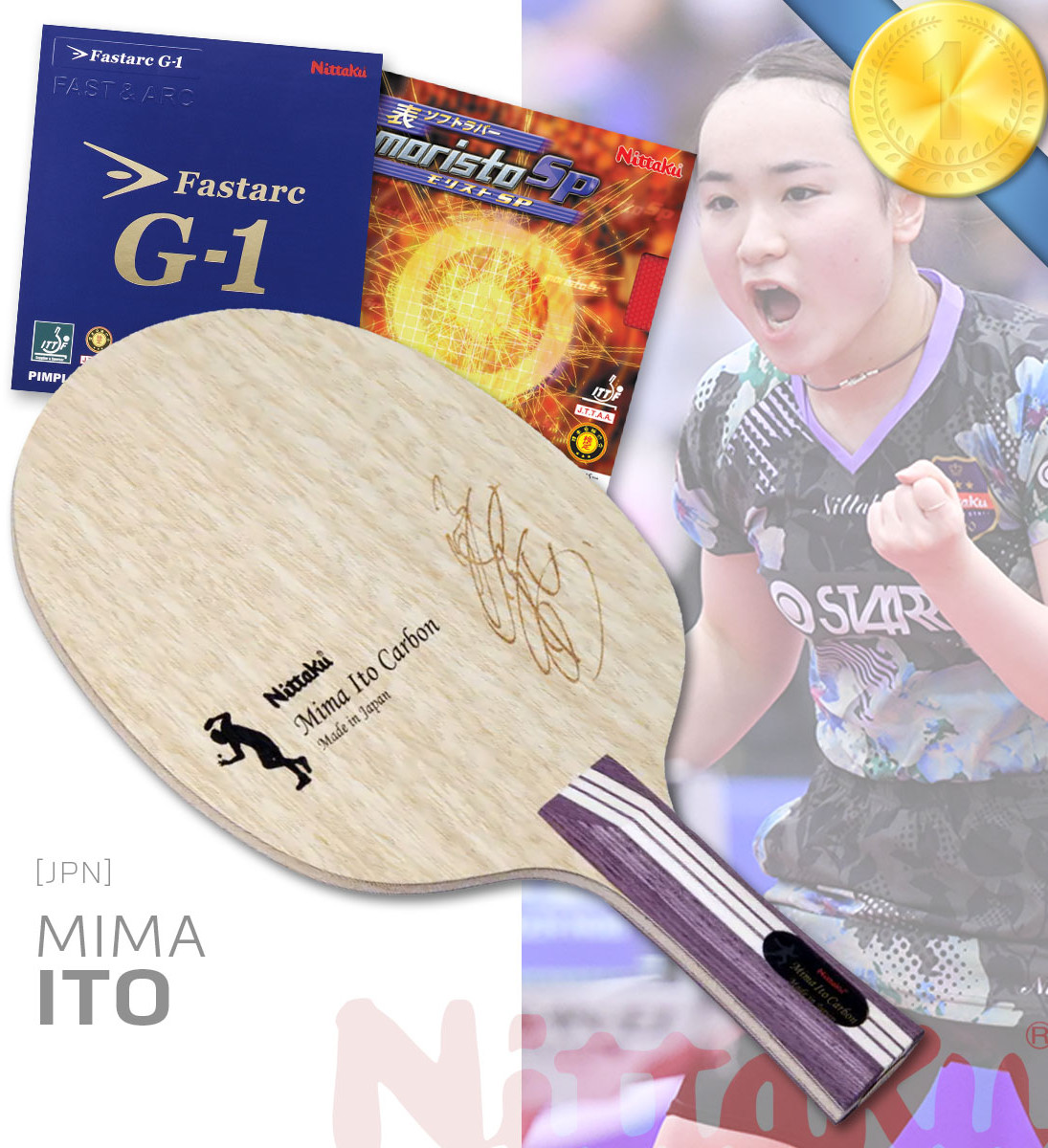 Nittaku Mima Ito Champion Pro Special