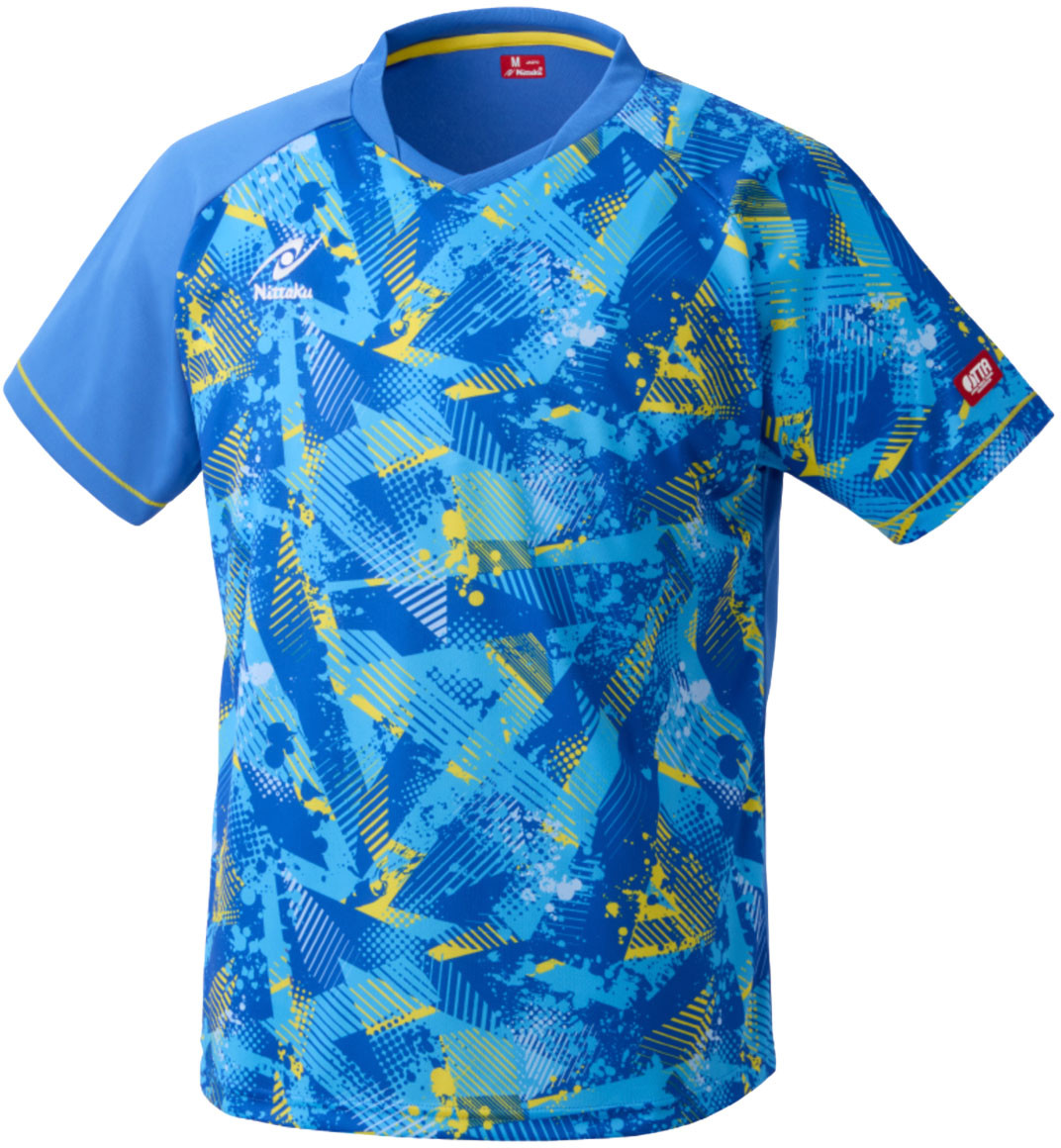 Nittaku Poppin T-Shirt - Light Blue