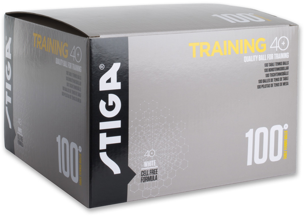 Stiga Training 40+ Balls - Pack of 100