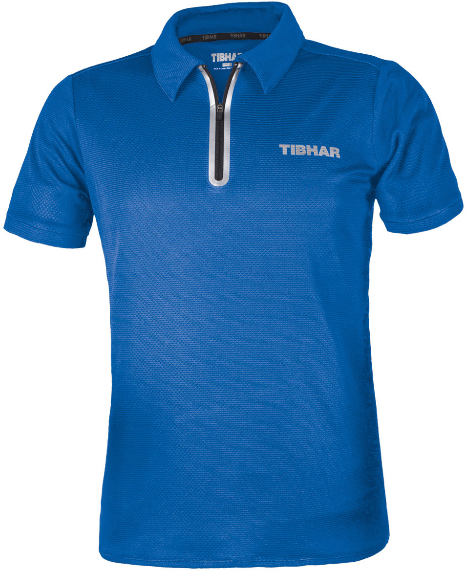 Tibhar Globe Polo Shirt - Blue