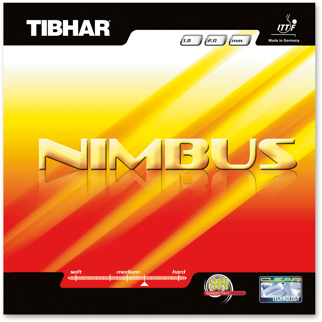Nimbus Sound Offensivo Tibhar Nimbus Sound - Rivestimento Per Tennistavolo, Offensivo Rivestimento Tennis Tavolo Controllo 62