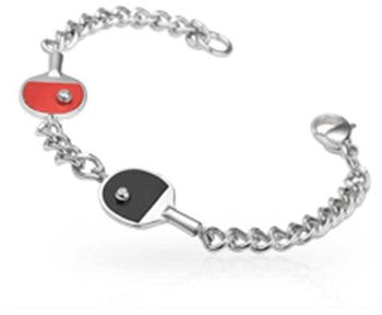 Vinqui Table Tennis Bat Curb Bracelet