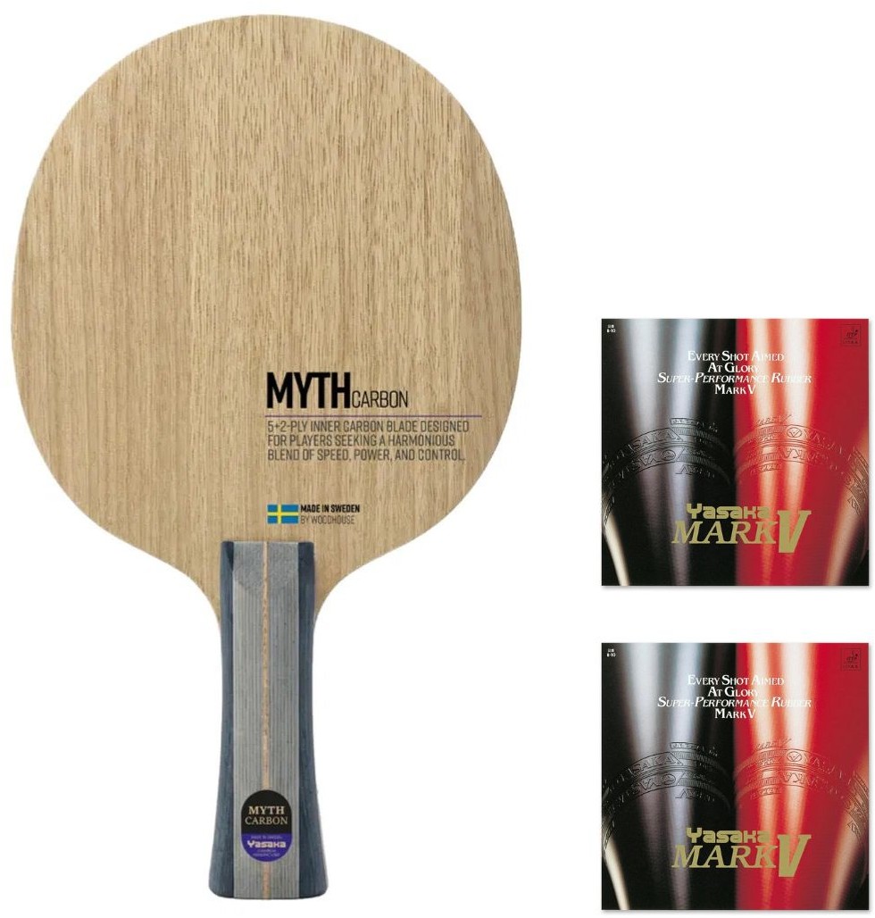 Yasaka Myth Carbon w/Mark V and Free Case