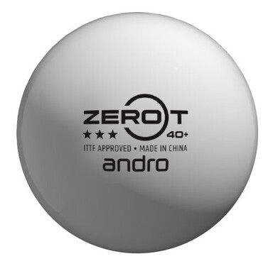 Andro Zero T 3-Star Balls - Pack of 12