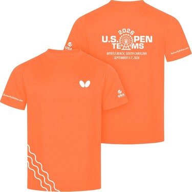 Butterfly 2026 US Open Teams T-Shirt