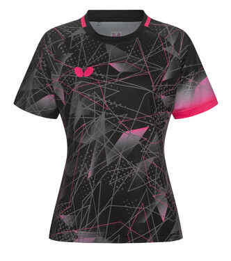 Butterfly Antei Lady Shirt - Black