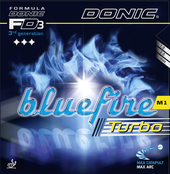 NEU /zum Sonderpreis Donic Bluefire M1 Turbo DOPPELPACK Tischtennisbelag 