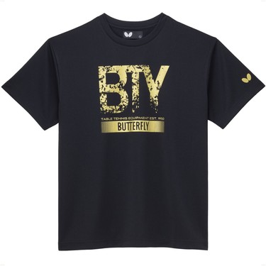 Butterfly BTY T-Shirt 25 - Black-Gold
