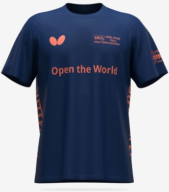 Butterfly Celsard T-Shirt - Navy