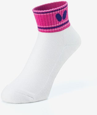 Butterfly Clyde Socks - Rose