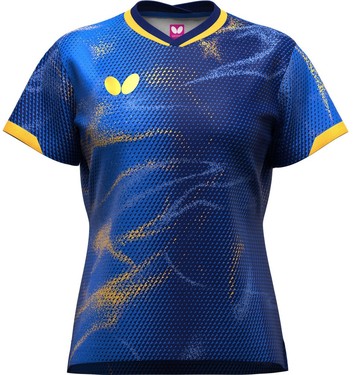 Butterfly Elistar12 Lady Shirt - Dark Blue