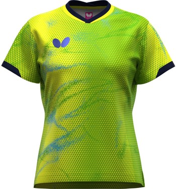 Butterfly Elistar12 Lady Shirt - Lime Green